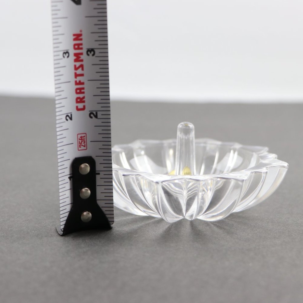 Castel Cristal D'Arques Lead Crystal Ring Tree Genuine Bleikristall 24% PbO - Picture 5 of 13
